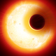 Artist’s impression of HAT-P-11b, which is so swollen it resembles an inflated balloon.